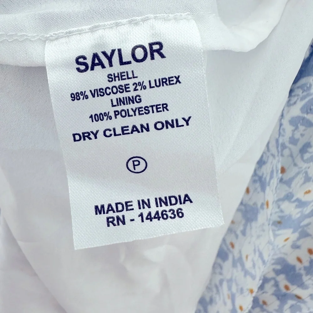 SAYLOR Marina Floral Mini Dress - Picture 12 of 12